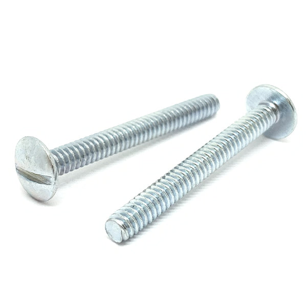 #6-32x1-1/4" Slotted Truss Head Machine Screws Zinc