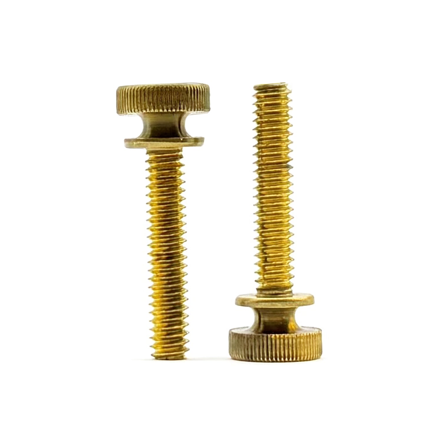 #10-24x3/4" Brass Thumb Screw