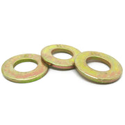3/4" USS Grade L-9 Flat Washers USA Zinc Yellow
