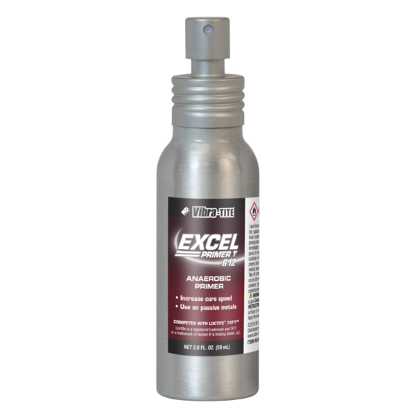 Vibra-Tite 612, Fast Acting Primer T, 2oz Aluminum Bottle