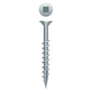 #8 Strong-Point Flat Head w/Nibs 8 x 2, SQ, Type '17',  Zinc