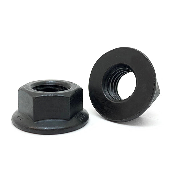 M16-2.0 Class 8 Hex Flange Nuts Plain & Oil