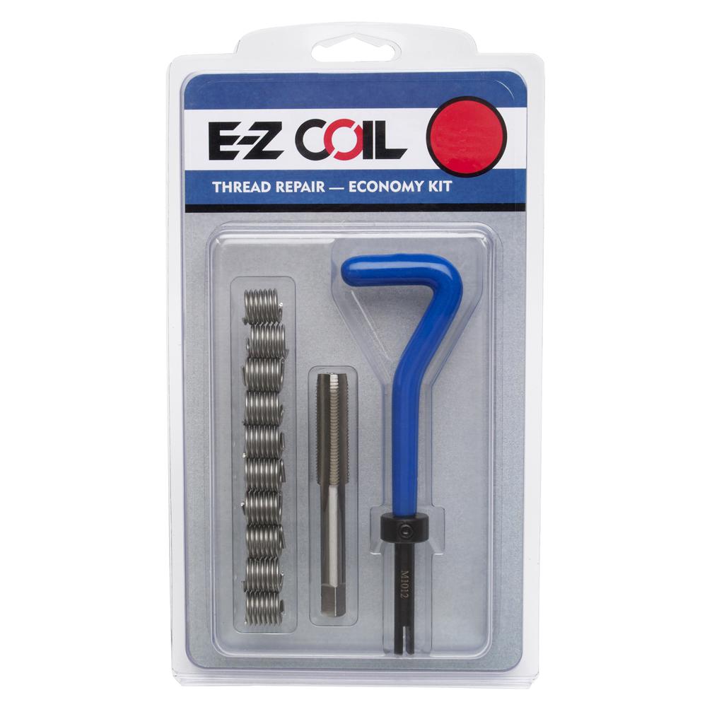7/8"-9 Stainless Steel Threaded Coil Insert Economy Repair Kit with Inserts, Tap, and Install Tool