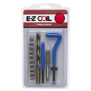 7/8"-9 Stainless Steel Threaded Coil Insert Standard Repair Kit with Inserts, Drill Bit, Tap, Install Tool, and Tang Remover