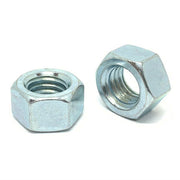 1"-8 Grade 2 Finished Hex Nuts Zinc Clear