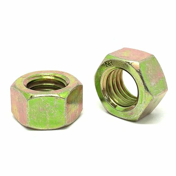 5/8"-11 Grade 8 Finished Hex Nuts Zinc Yellow (USA Made)