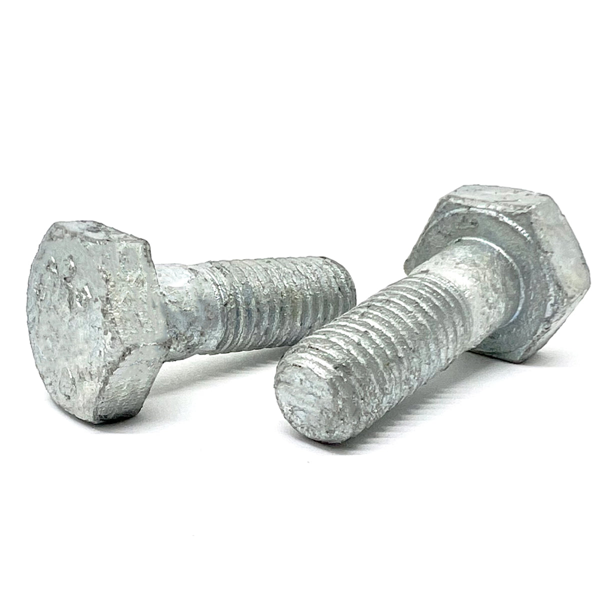 1-8x3-1/2" A325 Structural Hex Bolts Partial Thread Hot Dip Galvanized