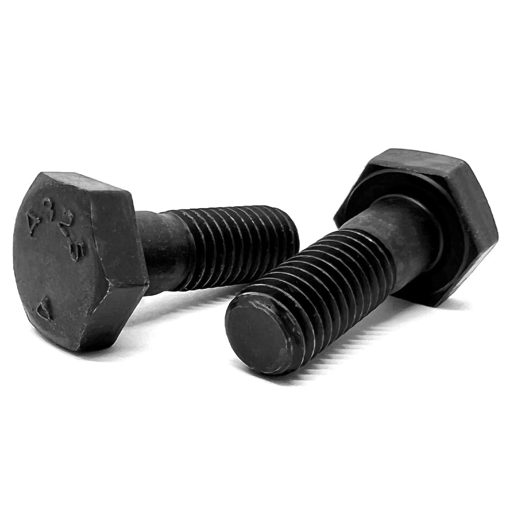 1-8x6" A325 Structural Hex Bolts Partial Thread Plain