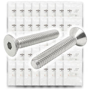 Metric A2-70 Stainless Steel Flat Socket Screws - 608 PCS