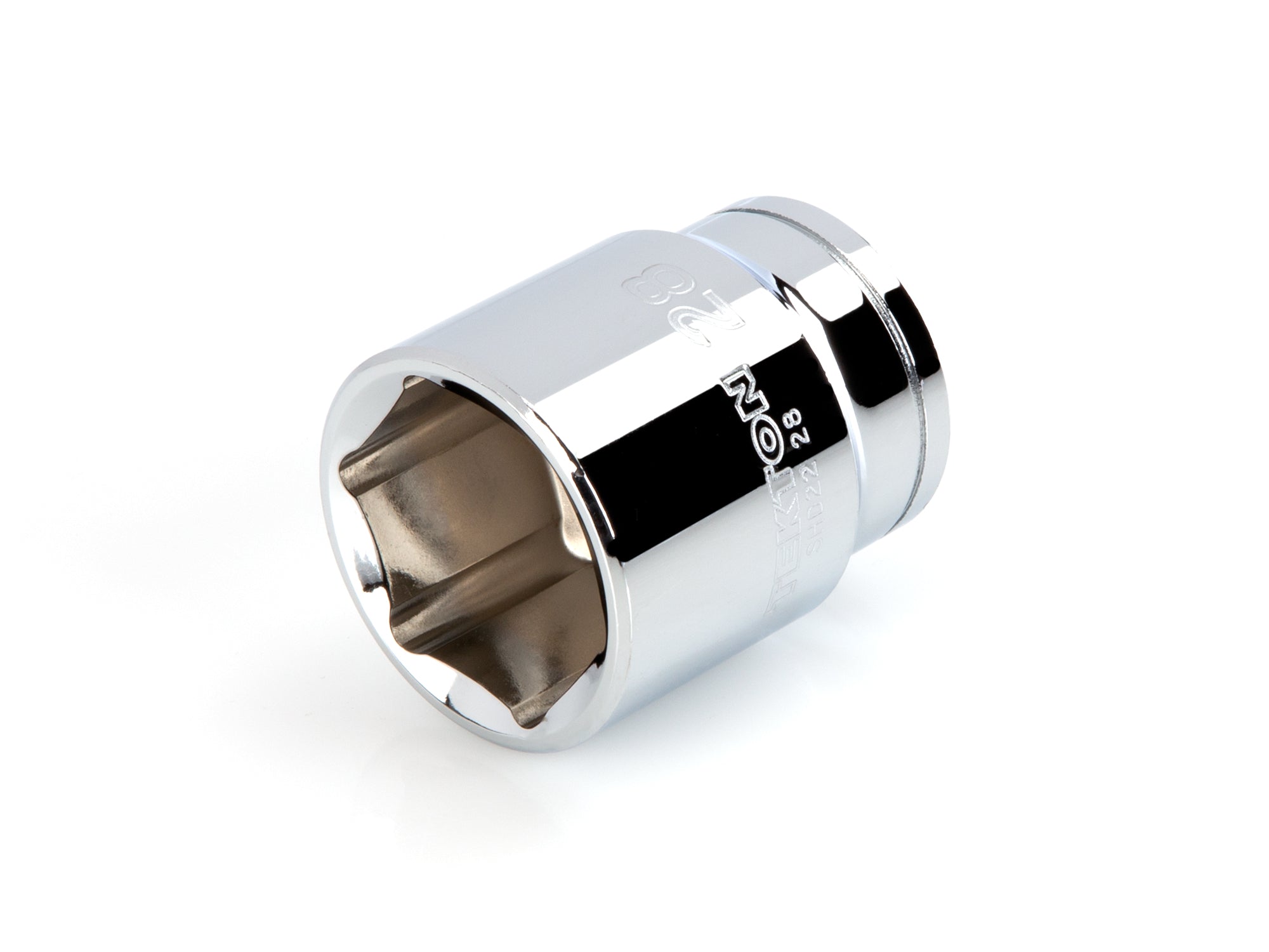 1/2 Inch Drive x 28 mm Shallow 6-Point Socket