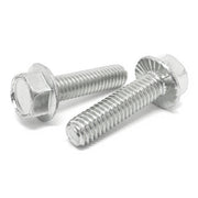 5/16-18x1-3/4" 18-8 Stainless Steel Serrated Hex Flange Bolts