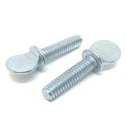 1/4-20x1-1/4" Spade Shoulder Type Thumb Screws Zinc
