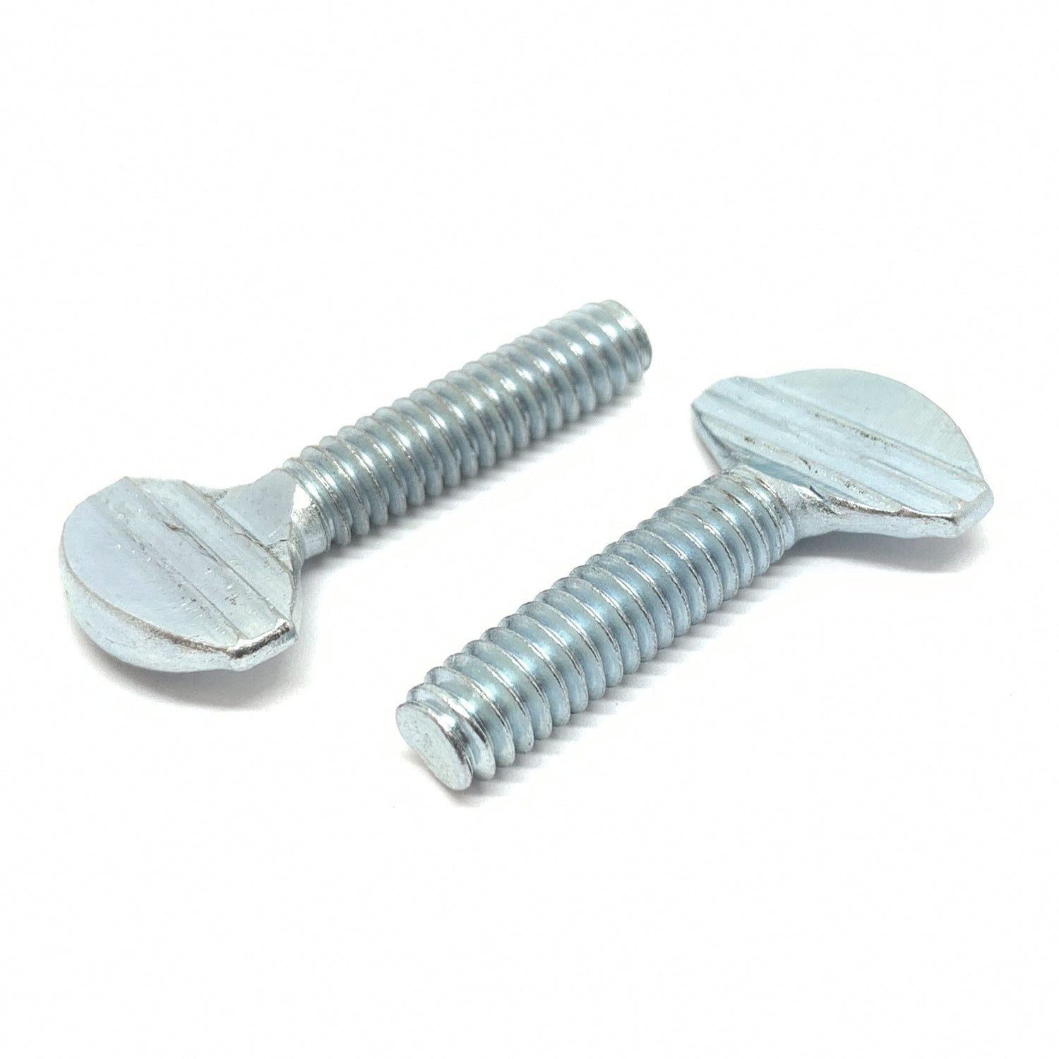 #10-32x1/2" Spade Type Thumb Screws Zinc